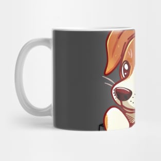 Pocket Cute Jack Russell Terrier Mug